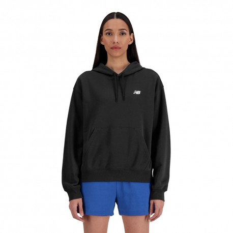 New Balance Felpa Essentials Nero Donna