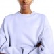 New Balance Felpa Girocollo Essentials Lilla Donna