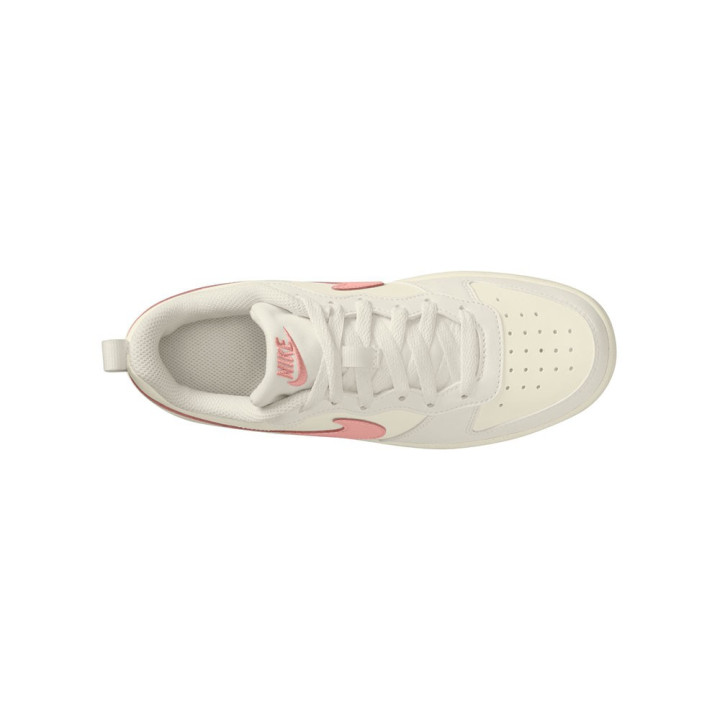 Nike Court Borough Low Recraft Gs Avorio Rosa - Sneakers Bambina