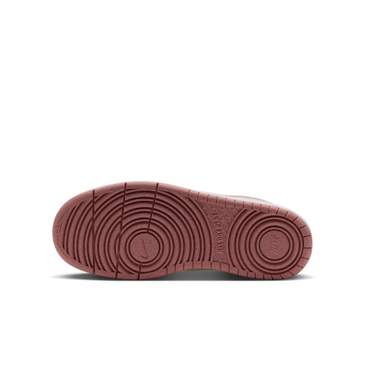 Nike Court Borough Low Recraft Gs Avorio Rosa - Sneakers Bambina