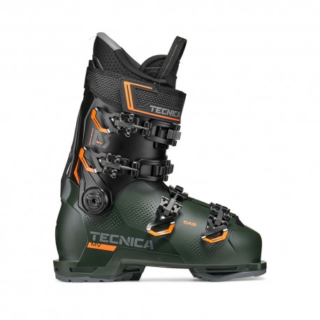 Tecnica Mach Sport Mv 100 Sr Gw Dark Progr. Verde - Scarponi Da Sci Uomo
