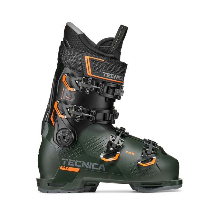 Tecnica Mach Sport Mv 100 Sr Gw Dark Progr. Verde - Scarponi Da Sci Uomo