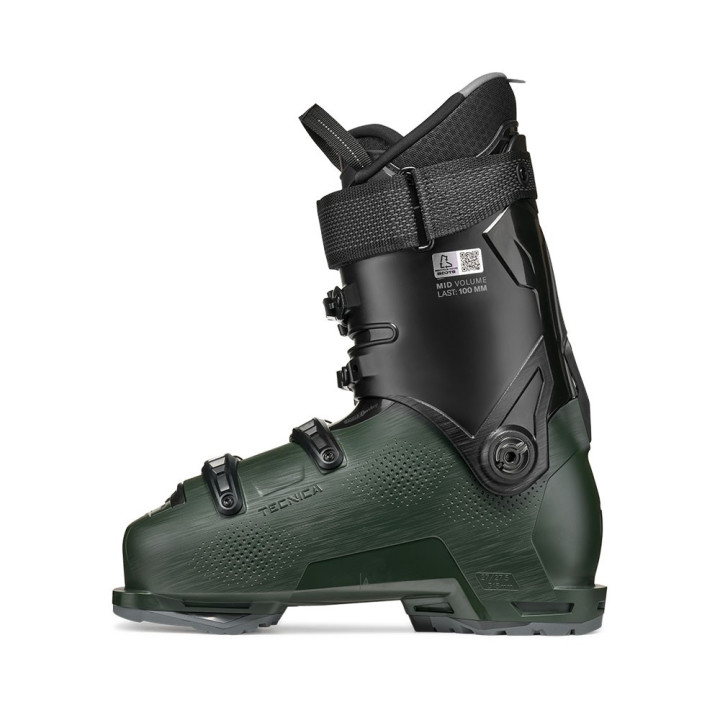 Tecnica Mach Boa Mv 100 Sr Gw Dark Progr. Verde - Scarponi Da Sci Uomo