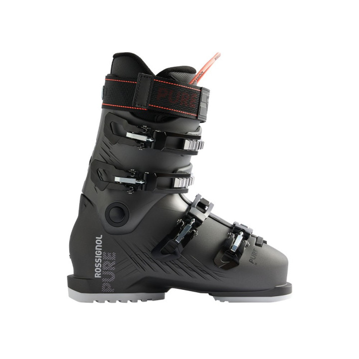 Rossignol Pure 75 Dark Grigio Metal - Scarponi Da Sci Donna