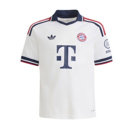 ADIDAS Originals Maglia Calcio Fc Bayern Away 26 27 Bianco Rosso Bambino