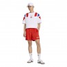 ADIDAS Originals Maglia Maniche Corte Fc Bayern Eqt Bianco Rosso Uomo