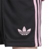 ADIDAS Originals Pantaloncini Calcio Juve Away 26 27 Nero Rosa Bambino