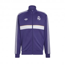 Real Madrid Full Zip Poly viola