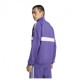 ADIDAS Originals Felpa Real Madrid Full Zip Poly Viola Uomo