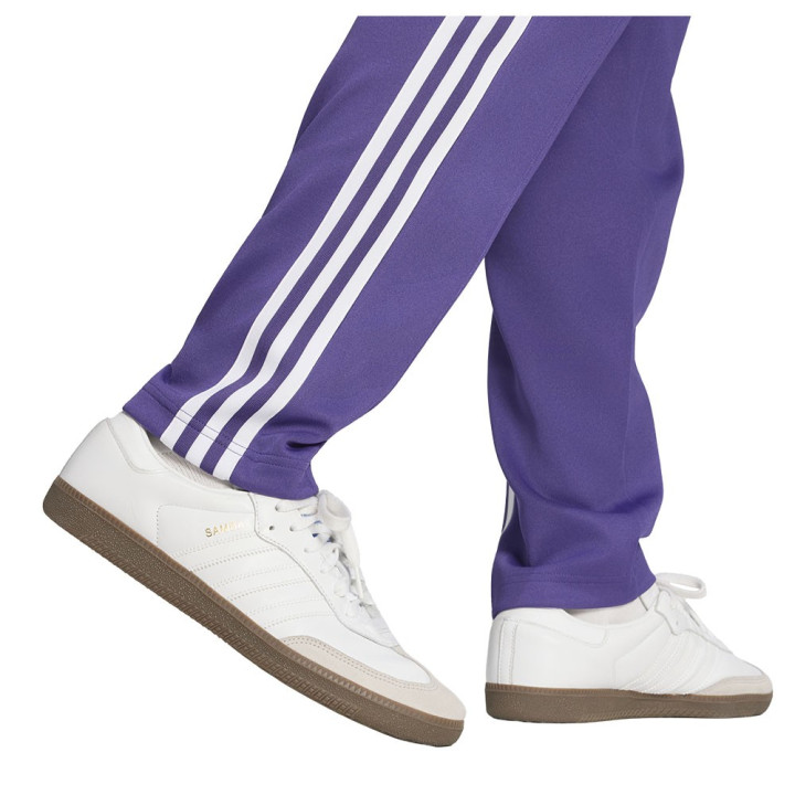 ADIDAS Originals Pantaloni Allenamento Calcio Real Madrid Viola Bianco Uomo