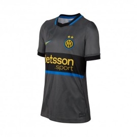 Nike Maglia Calcio Inter Third 26 27 Grigio Nero Bambino