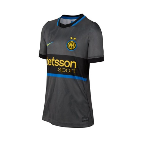 Nike Maglia Calcio Inter Third 26 27 Grigio Nero Bambino