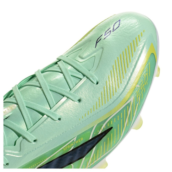 ADIDAS F50 Hyperfast Pro Fg Menta Nero - Scarpe Da Calcio Uomo
