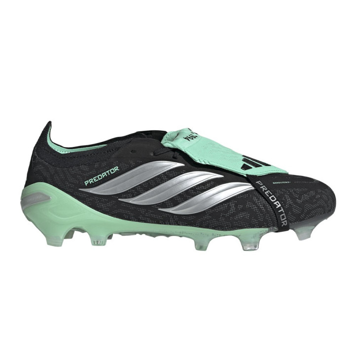 ADIDAS Predator Elite Ft Fg Nero Argento - Scarpe Da Calcio Uomo