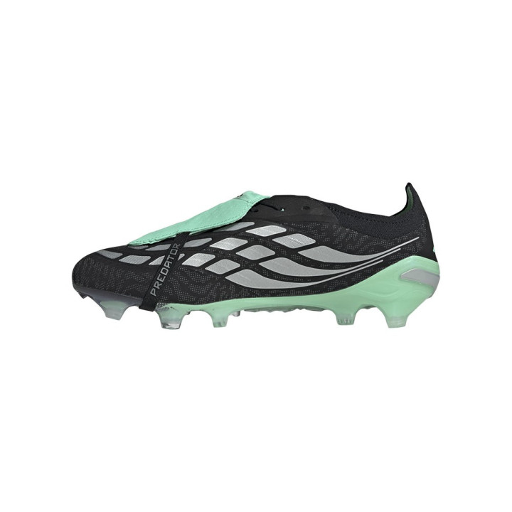 ADIDAS Predator Elite Ft Fg Nero Argento - Scarpe Da Calcio Uomo