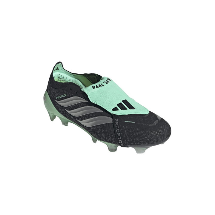 ADIDAS Predator Elite Ft Fg Nero Argento - Scarpe Da Calcio Uomo
