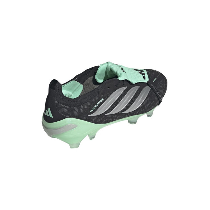ADIDAS Predator Elite Ft Fg Nero Argento - Scarpe Da Calcio Uomo
