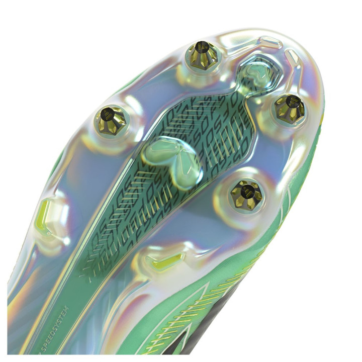 ADIDAS Hyperfast Elite Ll Sg Menta Nero - Scarpe Da Calcio Uomo