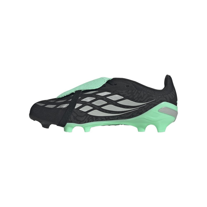ADIDAS Predator Elite Ft Fg Nero Argento - Scarpe Da Calcio Bambino