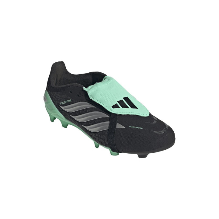 ADIDAS Predator Elite Ft Fg Nero Argento - Scarpe Da Calcio Bambino