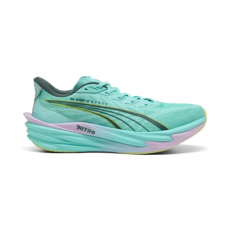 Puma Deviate Nitro 4 Hyrox Mint Lavander - Scarpe Palestra Donna
