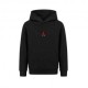 Nike Jordan Felpa Palestra Brooklyn Nero Bambino