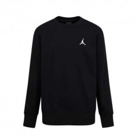 Nike Felpa Palestra Girocollo Brooklyn Nero Bambino