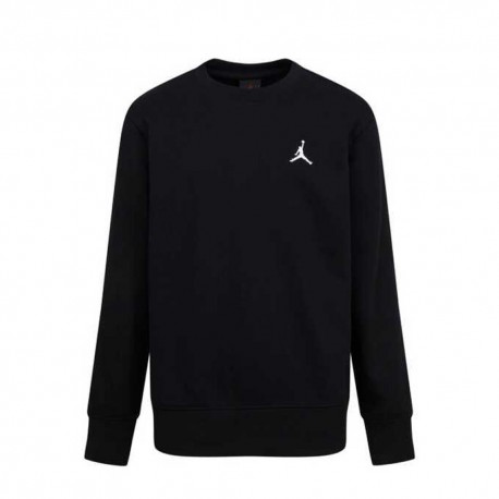 Nike Felpa Palestra Girocollo Brooklyn Nero Bambino