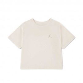 Nike Jordan T-Shirt Palestra Bianco Bambina