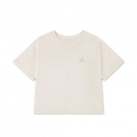 Nike Jordan T-Shirt Palestra Bianco Bambina