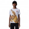 Nike Jordan T-Shirt Palestra Skeleton Bianco Bambino