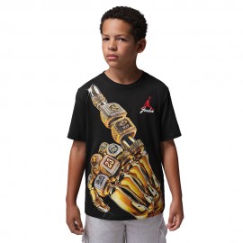 Nike Jordan T-Shirt Palestra Skeleton Nero Bambino