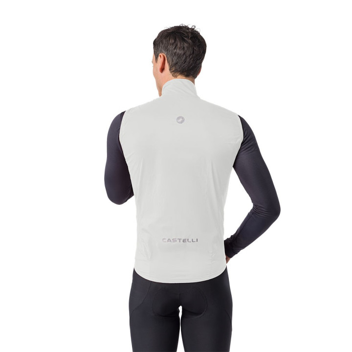 Castelli Gilet Ciclismo Transition Air Ivory Uomo
