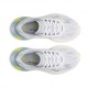 Under Armour Ua Velociti Distance Bianco Metallic Blu Fog - Scarpe Running Donna