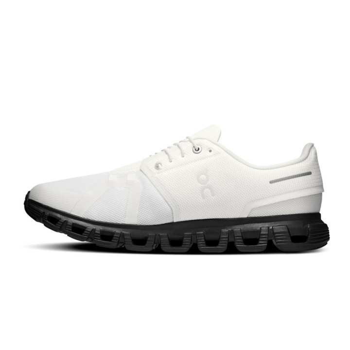 On Cloud 6 Bianco Nero - Sneakers Uomo