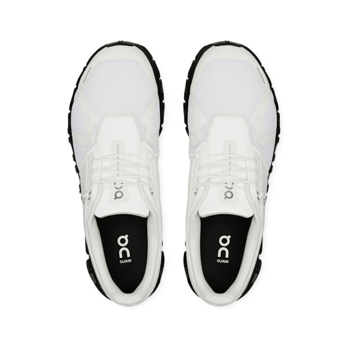 On Cloud 6 Bianco Nero - Sneakers Uomo