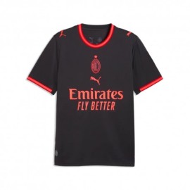 Puma Maglia Calcio Ac Milan Third Replica 26 27 Grigio Rosso Uomo