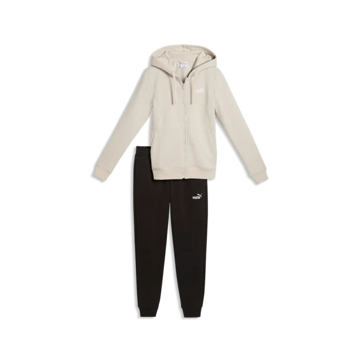 Puma Tuta Sportiva Beige Donna