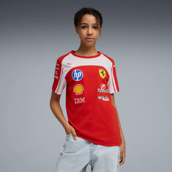 Puma T-Shirt Palestra Sf Replica Red Bambino