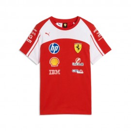 Puma T-Shirt Palestra Sf Replica Red Bambino