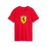 Puma T-Shirt Palestra Ferrari Colored Shield Rosso Corsa Bambino