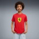 Puma T-Shirt Palestra Ferrari Colored Shield Rosso Corsa Bambino