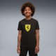 Puma T-Shirt Palestra Ferrari Colored Shield Nero Bambino