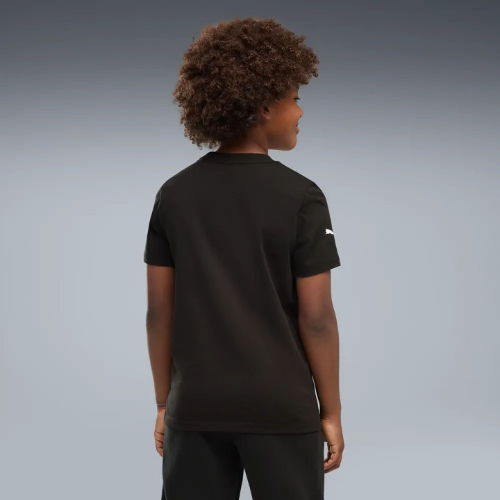 Puma T-Shirt Palestra Ferrari Colored Shield Nero Bambino