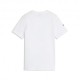 Puma T-Shirt Palestra Ferrari Colored Shield Bianco Bambino