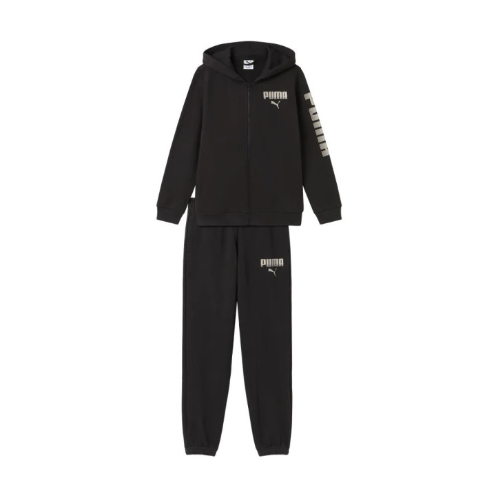 Puma Tuta Sportiva Nero Bambino