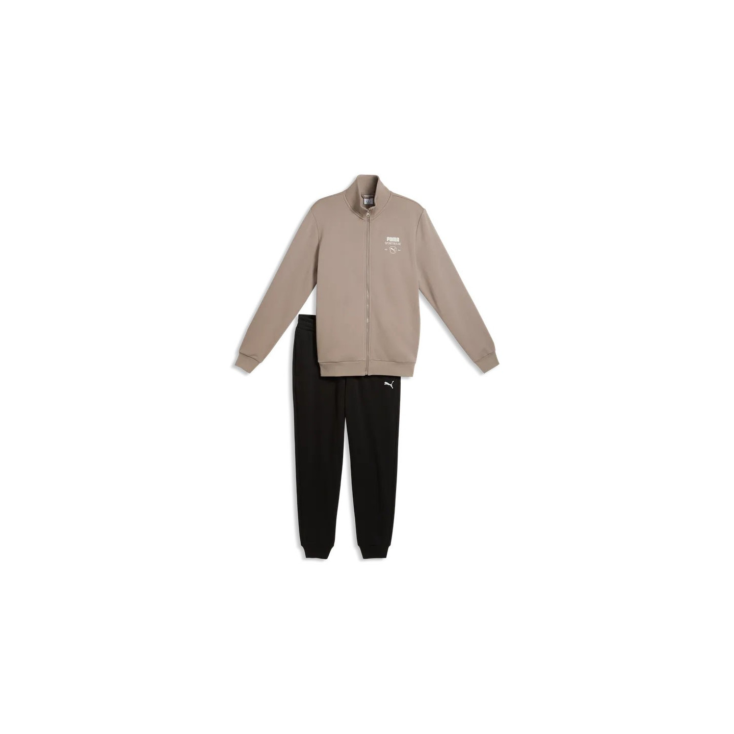 Tuta Puma Sport Fashion Sweat Suit Uomo Beige Medio - Immagine 2