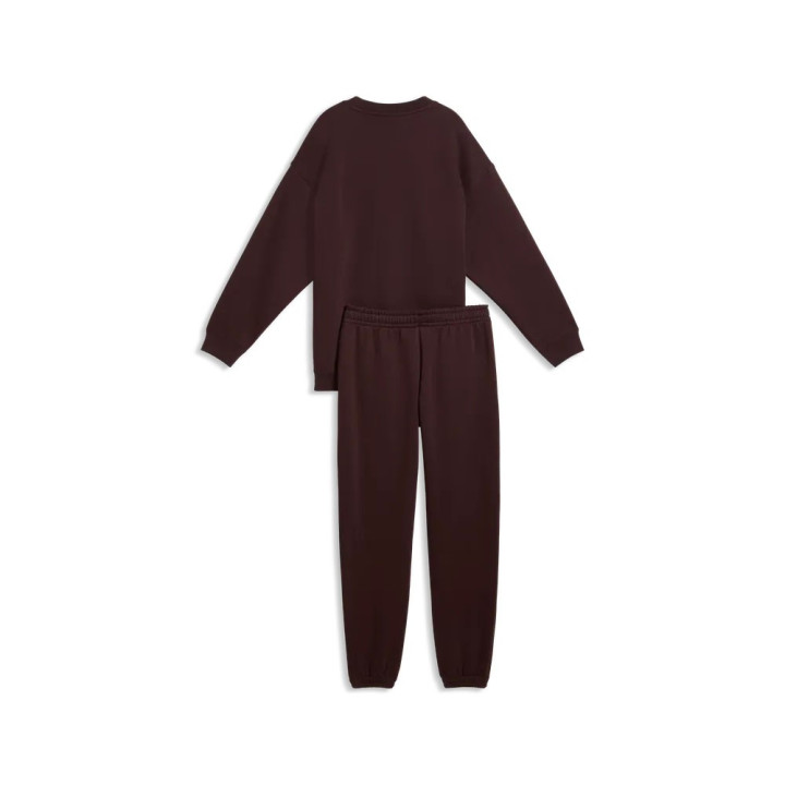 Puma Tuta Sportiva Girocollo Moro Bambina