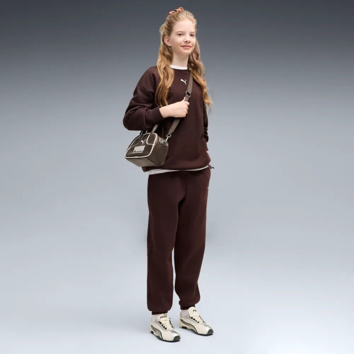 Puma Tuta Sportiva Girocollo Moro Bambina