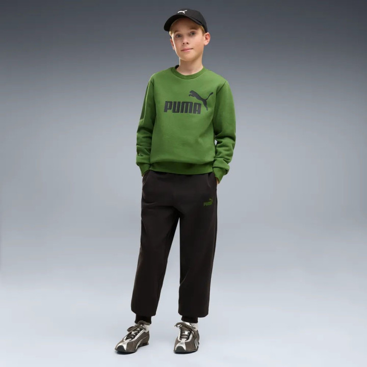 Puma Tuta Sportiva Felpa Palestra Girocollo Nero Bambino